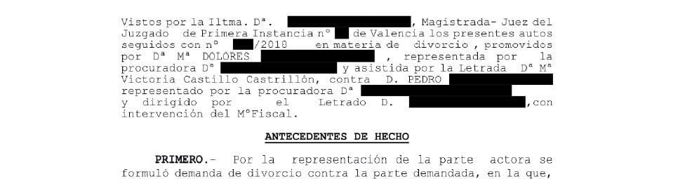 Custodia de una menor